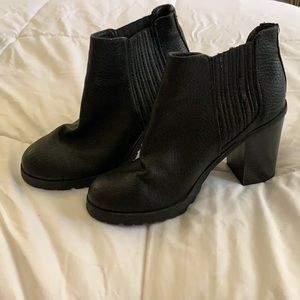 Black booties